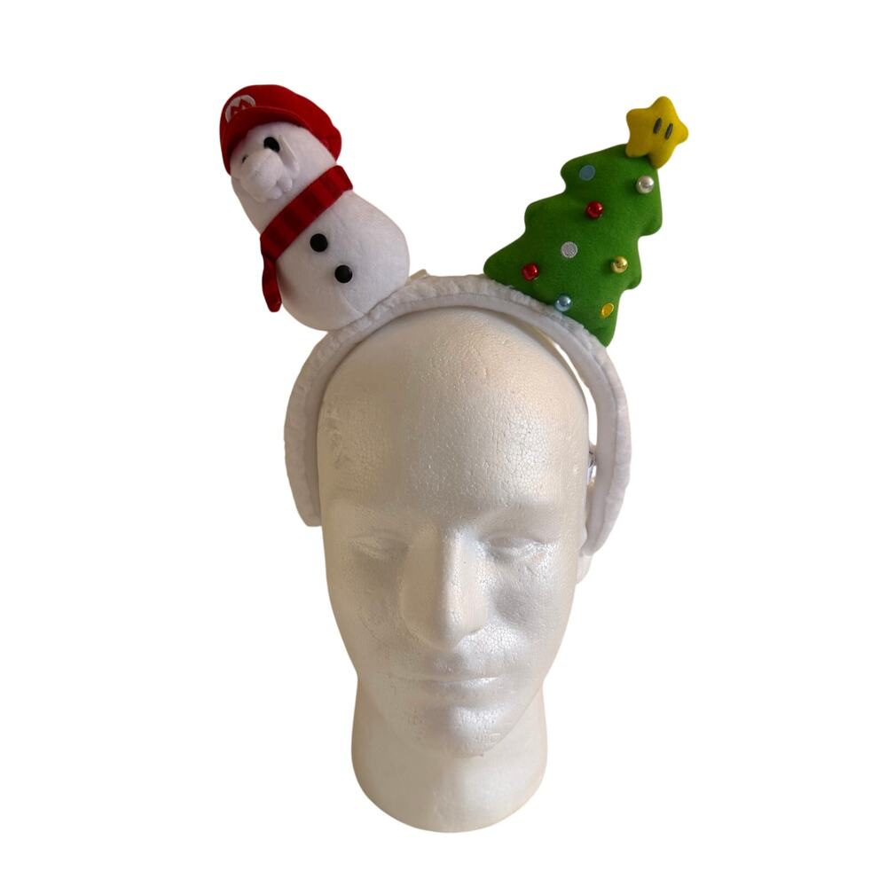 NWT Universal Studios Japan 2023 Exclusive Nintendo Christmas Mario Headband OS